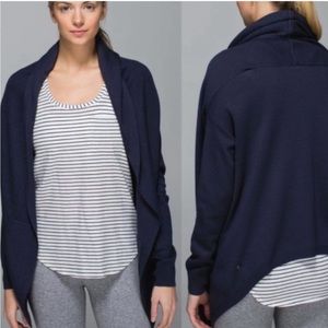 Lululemon Navy Blue Cardigan